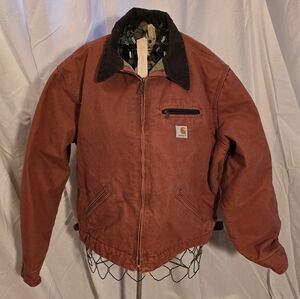 Carhartt Women's Rust Sherpa Lined Work Jacket